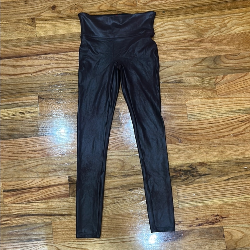 SPANX Chocolate Brown Leggings
